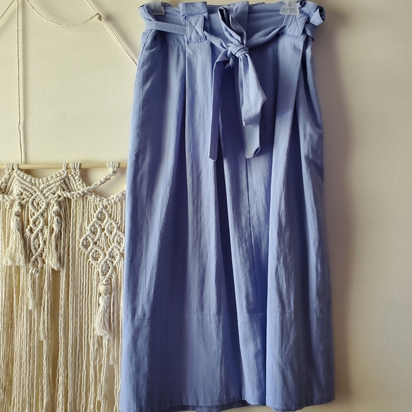 Light Sky Blue Cottagecore Skirt - Picture 1 of 5